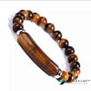 TCC™ Brown Tiger Eye Strand Protection Bracelet